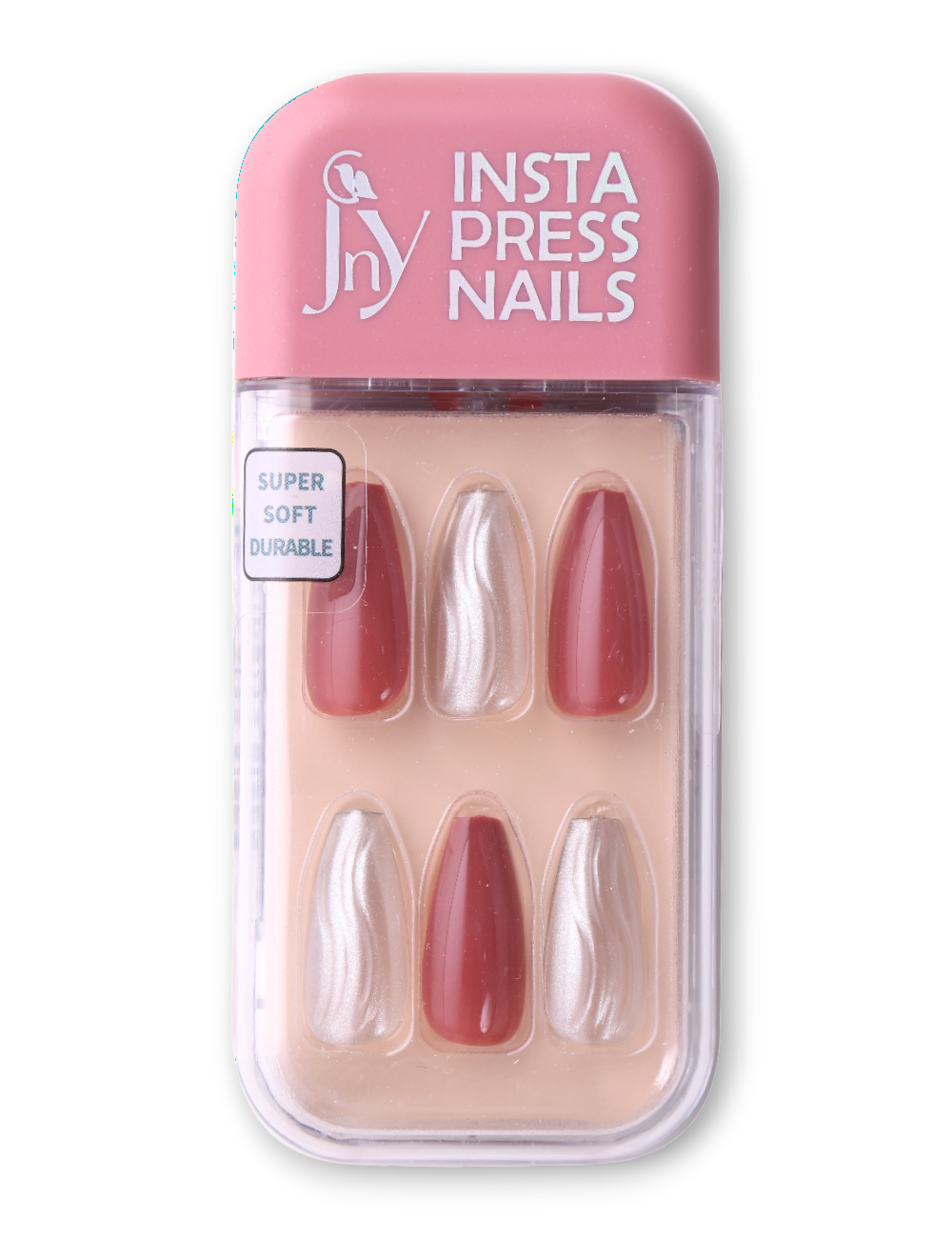 44J113 - Pink Emboss - Jny Nails