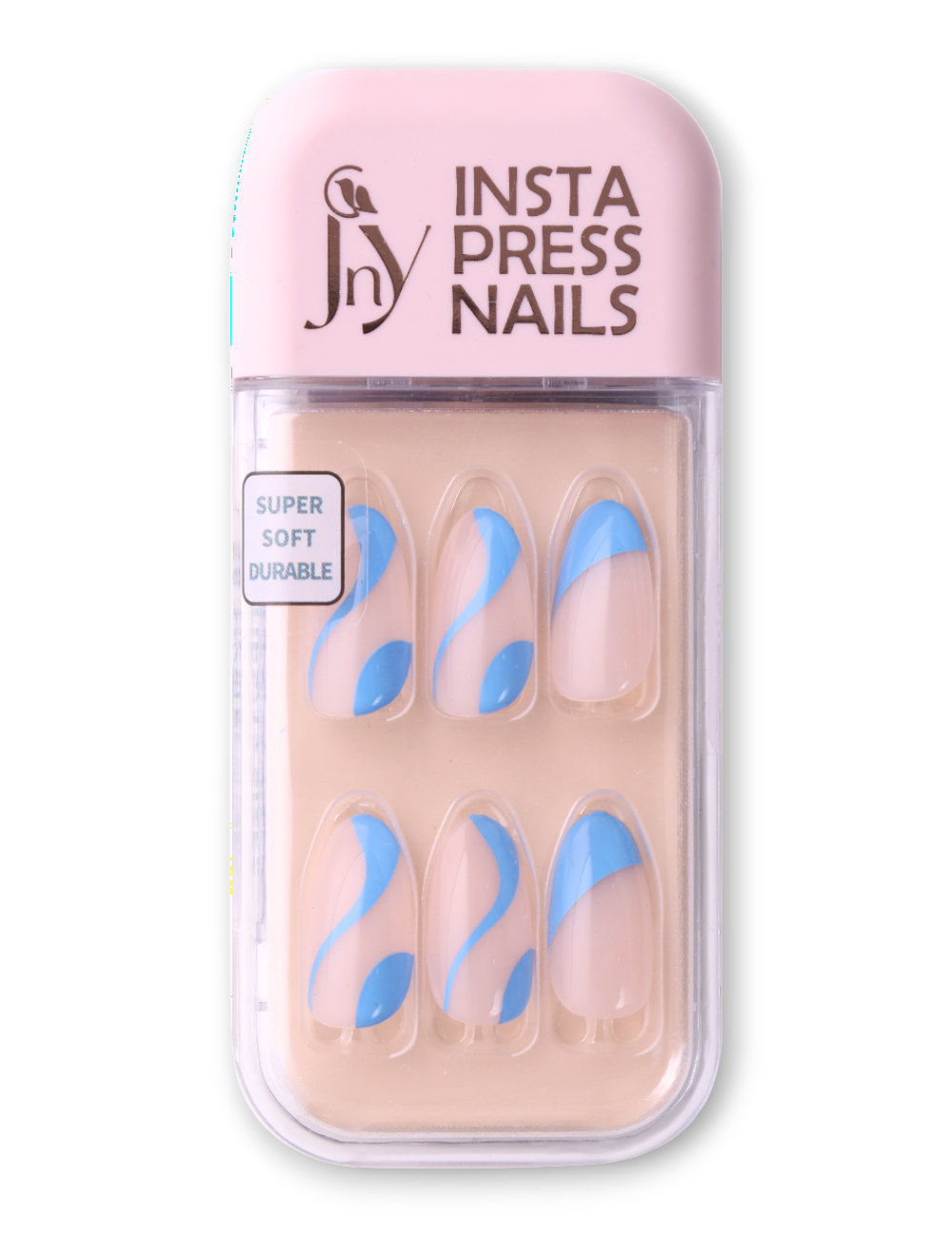 44J115 - Blue Swirl - Jny Nails