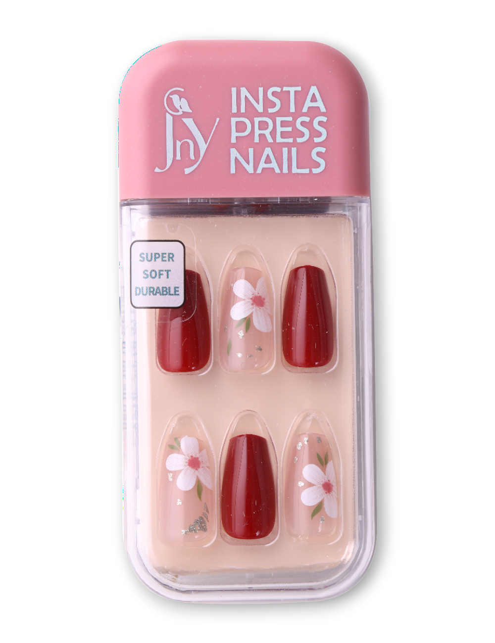 44J130 - Lovely Flower - Jny Nails