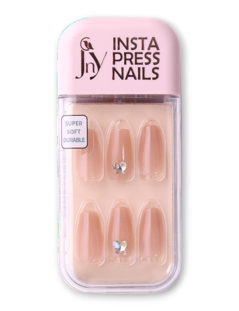 44J135 - Nude Butterfly - Jny Nails