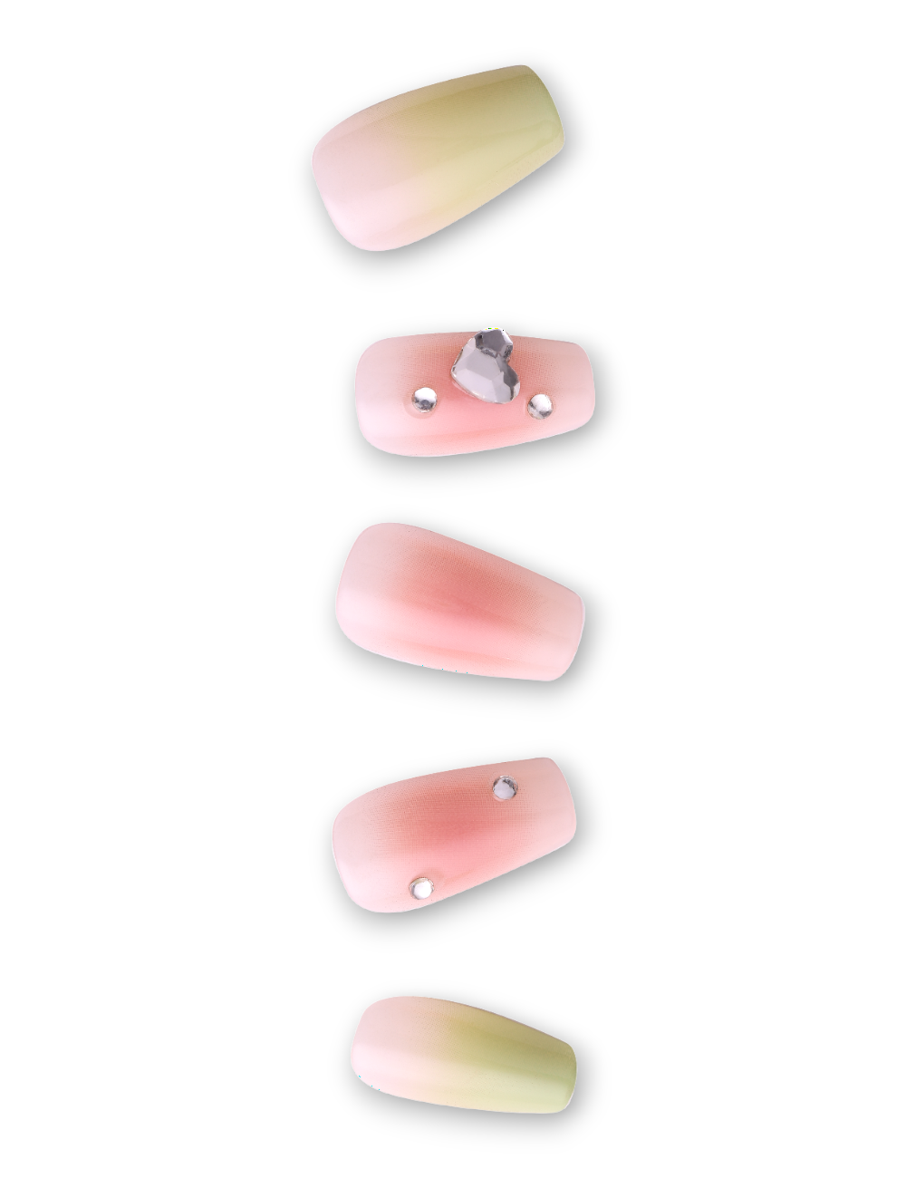 44J138 - Ombre Gemstone1 - Jny Nails