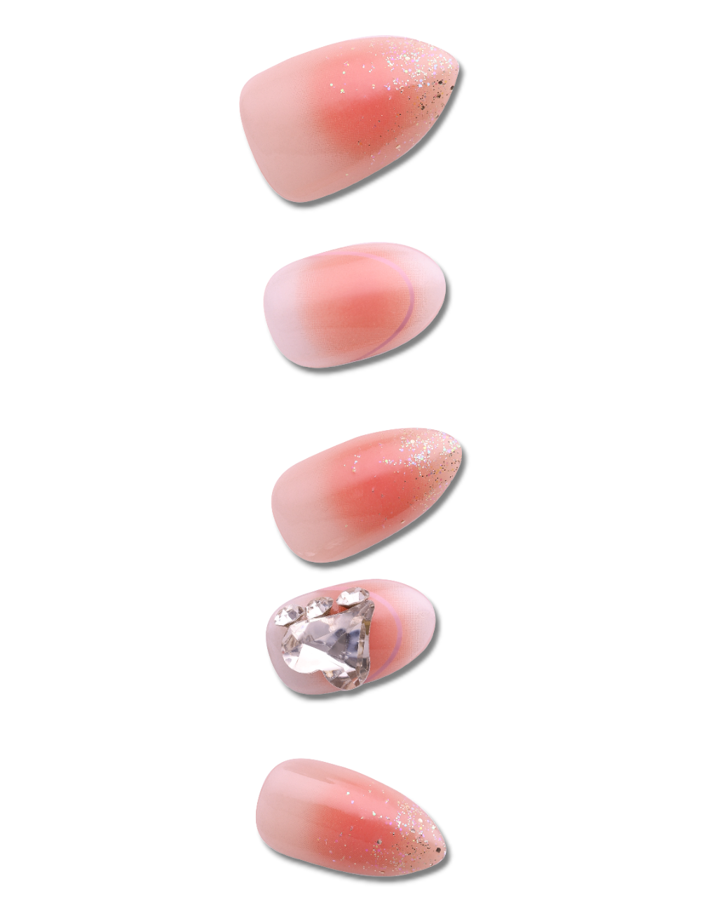 Jny Insta Press Korean Gem nails 44J142