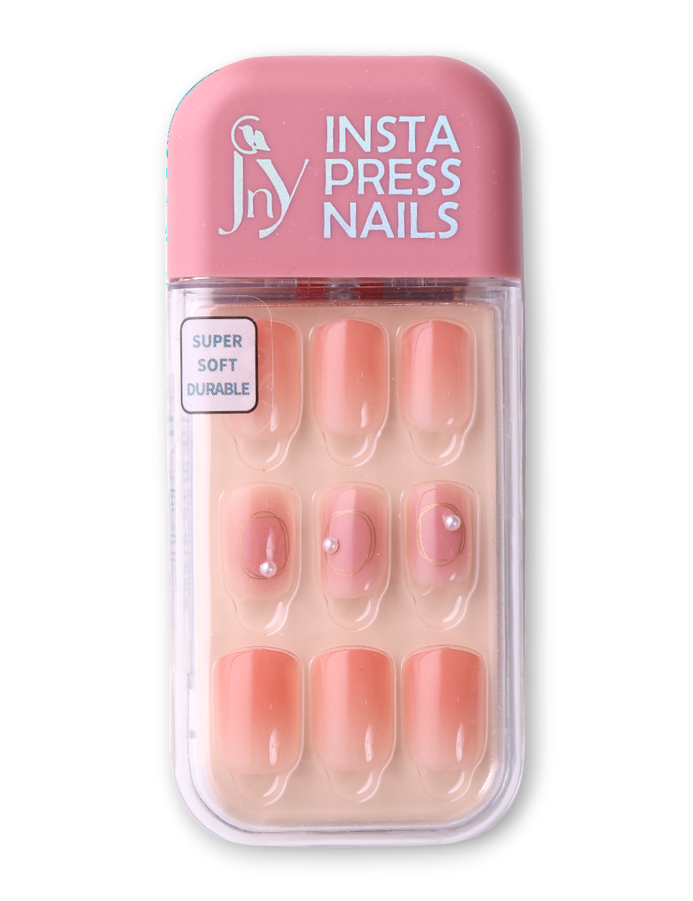 Jny Insta Press Nails Korean Pearl 44J147