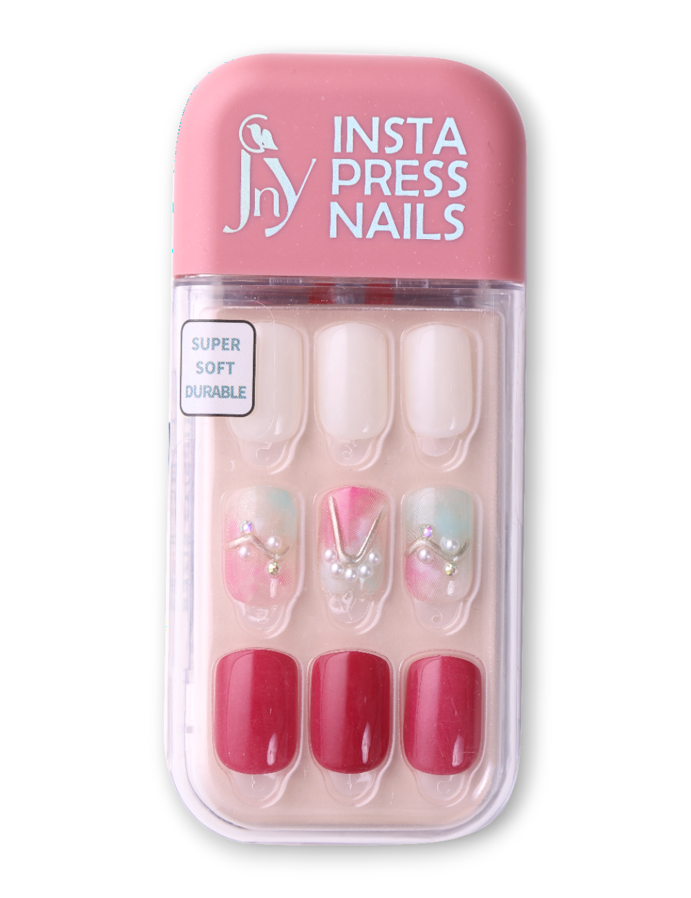 Jny Cotton Candy Insta Press Nails 44PG522